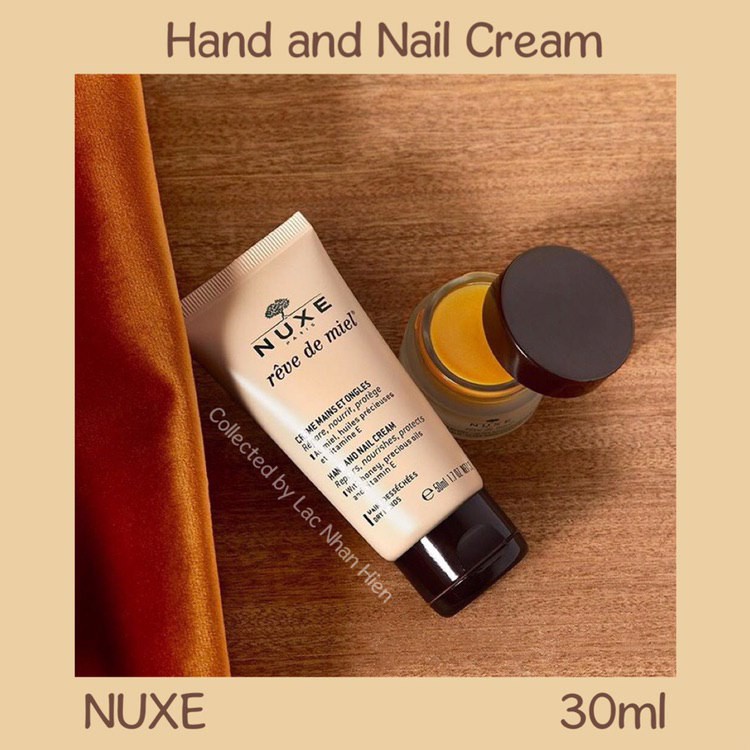 KEM DƯỠNG DA TAY VÀ MÓNG TAY NUXE CHIẾT XUẤT MẬT ONG VÀ DẦU THỰC VẬT ❤ NUXE RÊVE DE MIEL® HAND AND NAIL CREAM (30ml) | BigBuy360 - bigbuy360.vn