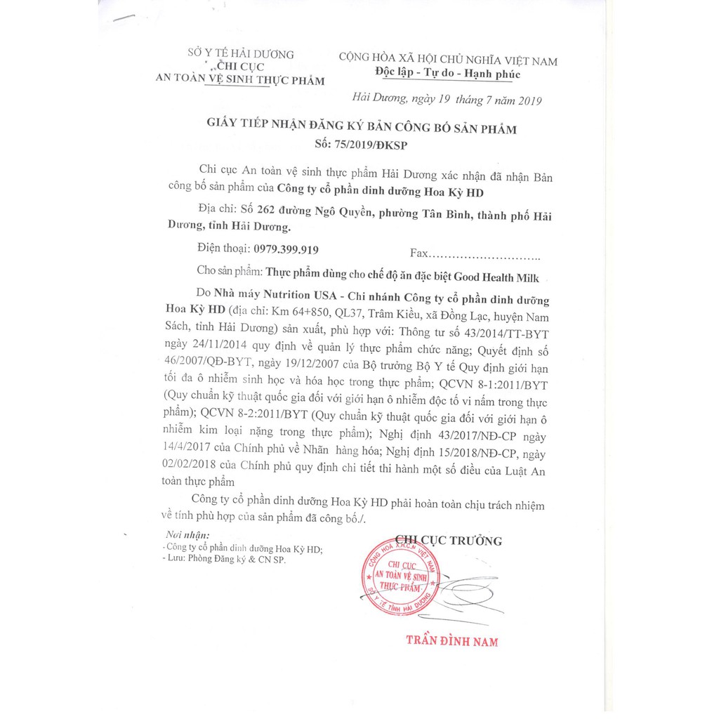 Sữa bột Good Health Milk bổ sung dinh dưỡng 400g - 900g | BigBuy360 - bigbuy360.vn