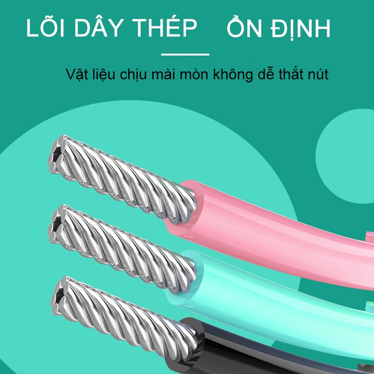 【Phong cách kết hợp】4 Chế Độ Dây Nhảy Không Dây Đếm Số Thể Lực Giảm Cân