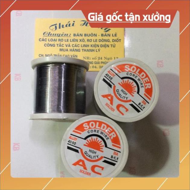 . Thiếc hàng 200 gam SOLDED ..