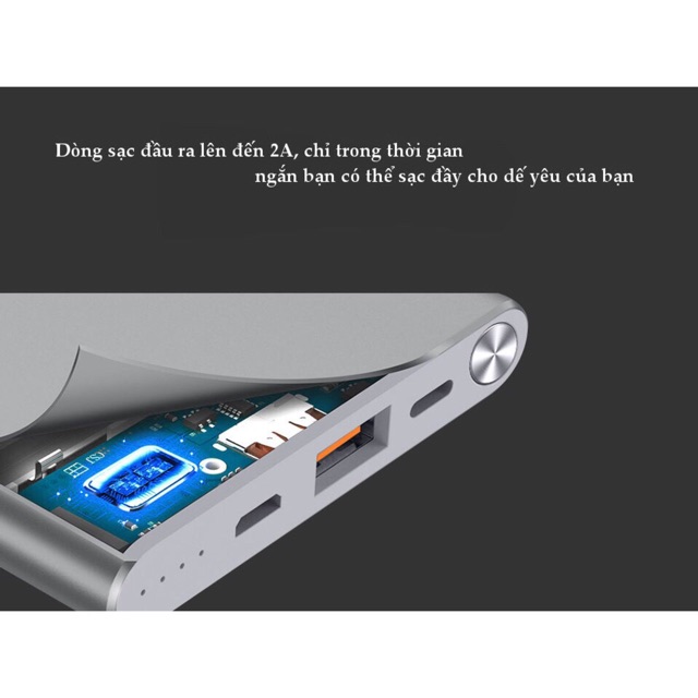 Sạc tích điện yoobao A1 10000mah bảo hành 3 tháng