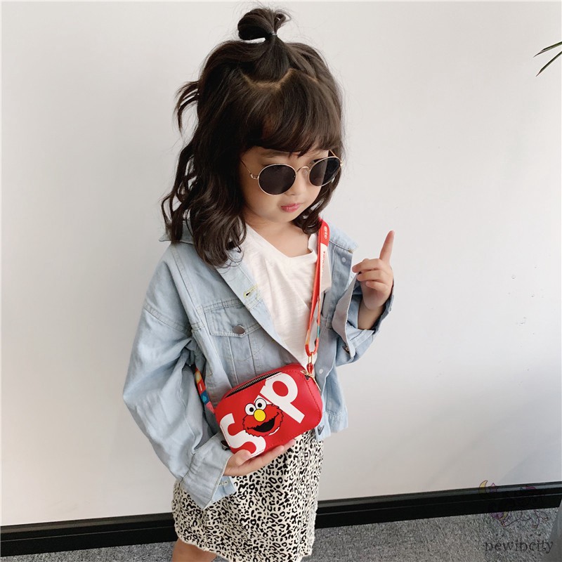 Túi Đeo Chéo In Hình Hoạt Hình Dễ Thương Cho Bé