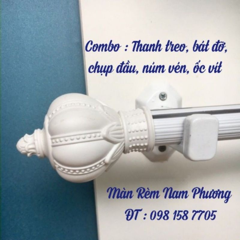 THANH TREO MÀN- RÈM CỬA ĐẦY ĐỦ PHỤ KIỆN