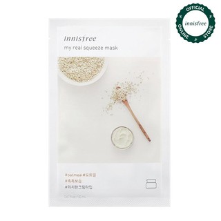 Mặt Nạ Chiết Xuất Yến Mạch Innisfree My Real Squeeze Mask