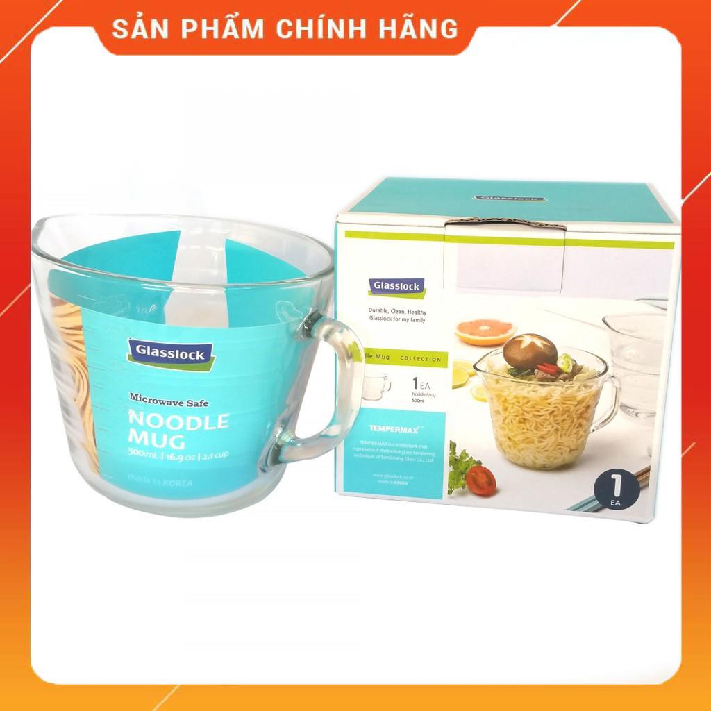 Cốc chia vạch ,Ca đong , Ca mì thủy tinh cường lực 500ml GLASOCK GL1475