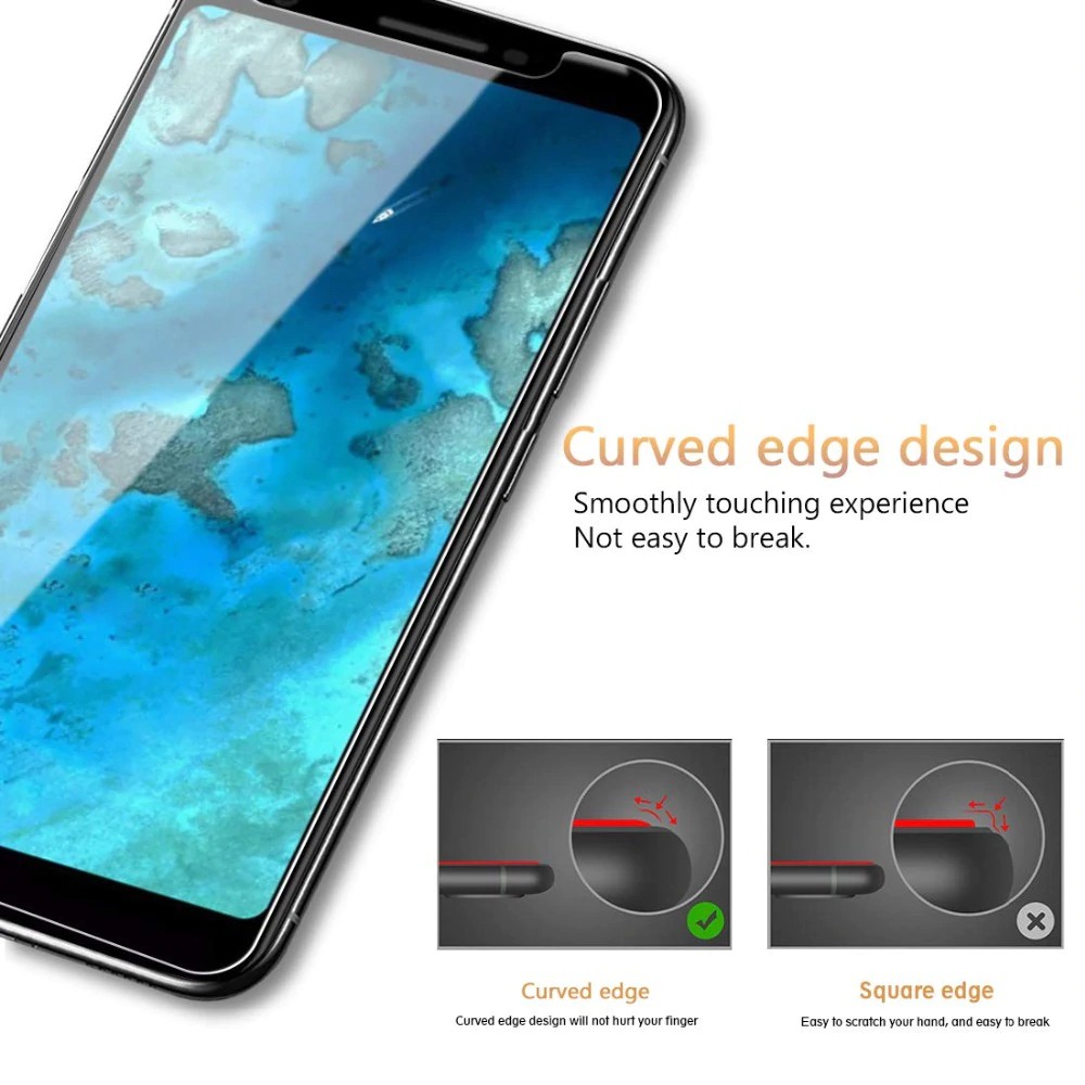 Miếng Dán Kính Cường Lực Cho Google Pixel 2 (Trong Suốt)