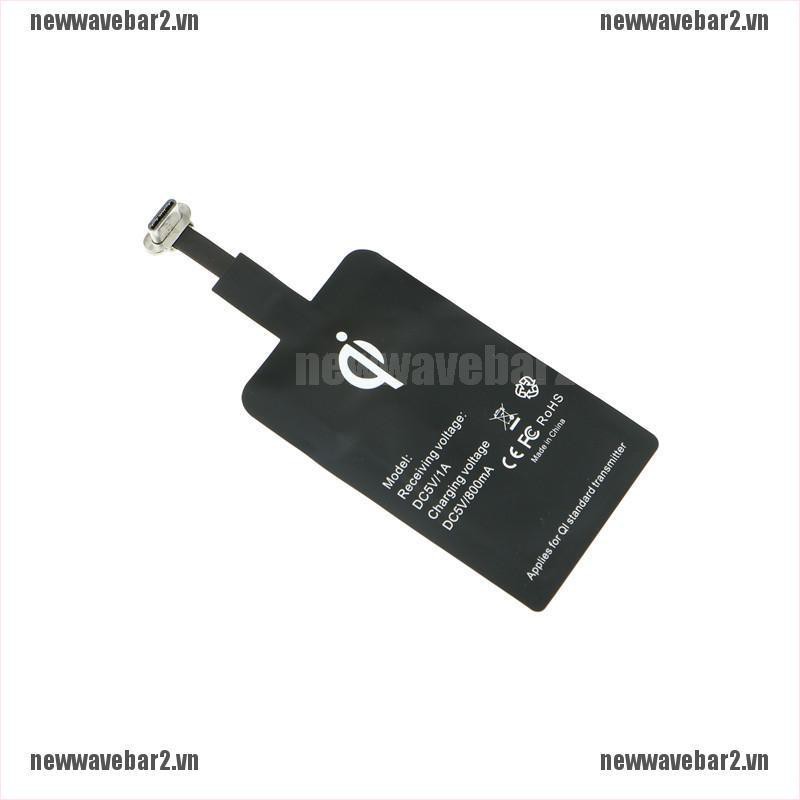 Set 2 Miếng Dán Sạc Không Dây Micro Usb Type-C