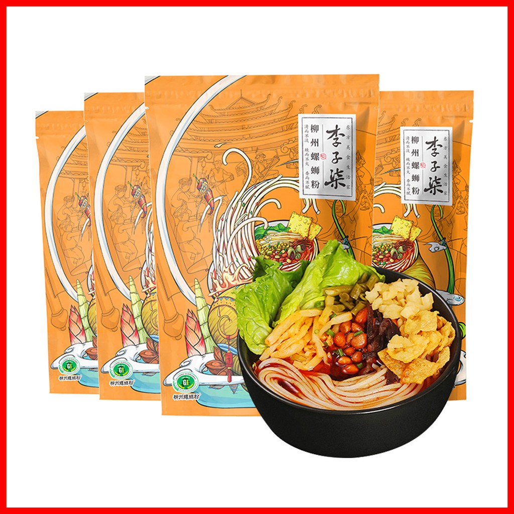 Bún Ốc Lý Tử Thất Siêu Ngon Chuẩn Vị - Bịch To 335gr