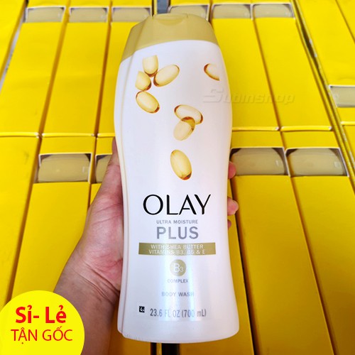 (Mẫu Mới )SỮA TẮM OLAY ULTRA MOISTURE 700ML - Mỹ USA