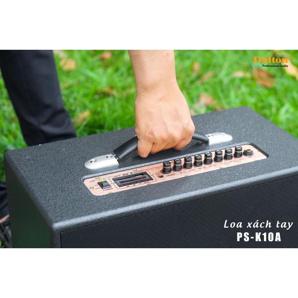 Loa kéo mini xách tay Dalton PS-K10A Luxury - Hàng Chính Hãng - Gia Khang Shop