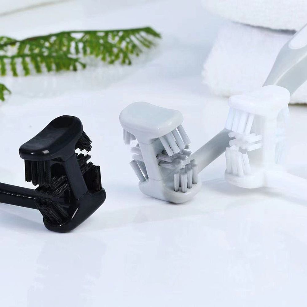 Bàn chải đánh răng 6 mặt làm sạch sâu chăm sóc răng miệng cho người lớn và trẻ em