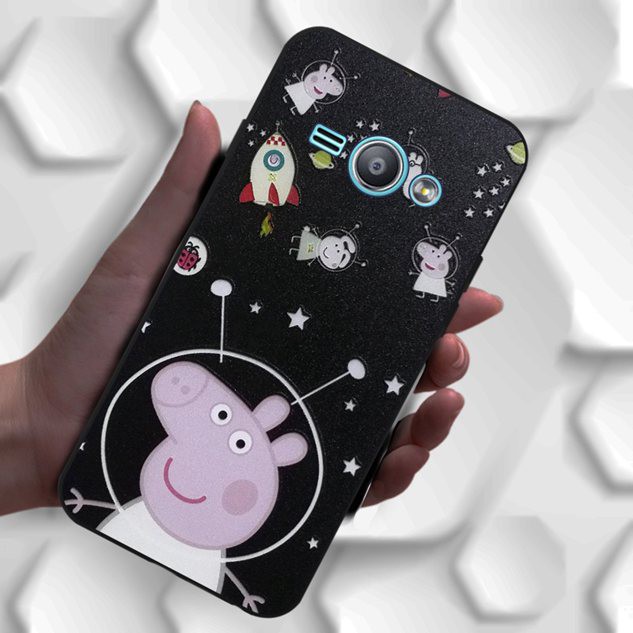 Ốp điện thoại silicone họa tiết heo con cho Samsung Galaxy A3 A5 A7 A8 J1 Ace J2 J3 J5 J7 2015 2016