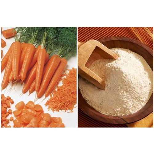 1kg bột mặt nạ cà rốt