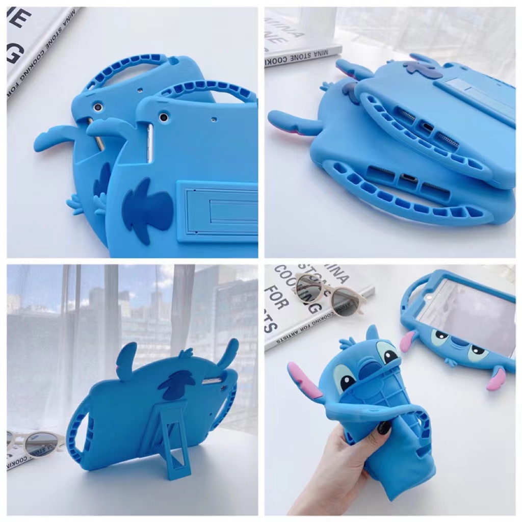 Ốp Máy Tính Bảng Silicon Mềm Chống Rơi Hình Stitch Thời Trang Cho Ipad 2018 Mini1/2/3 Mini4/5 ipad6/Ipad Air2 Pro9.7 ipad6 10.2