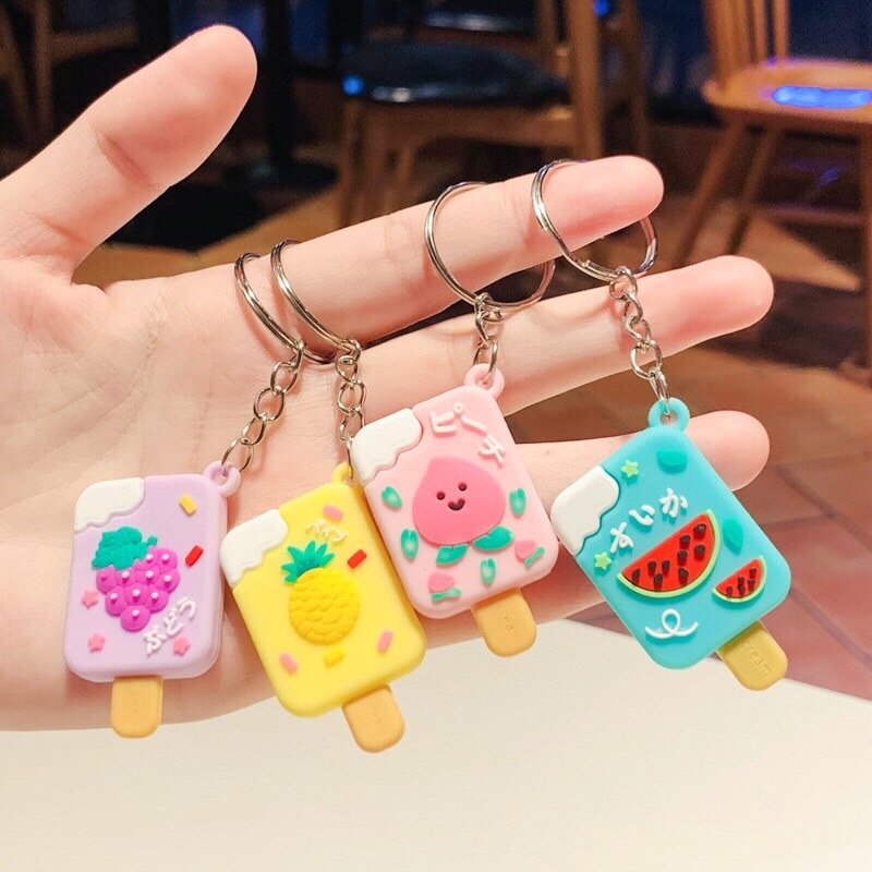 Móc khoá QUE KEM cute