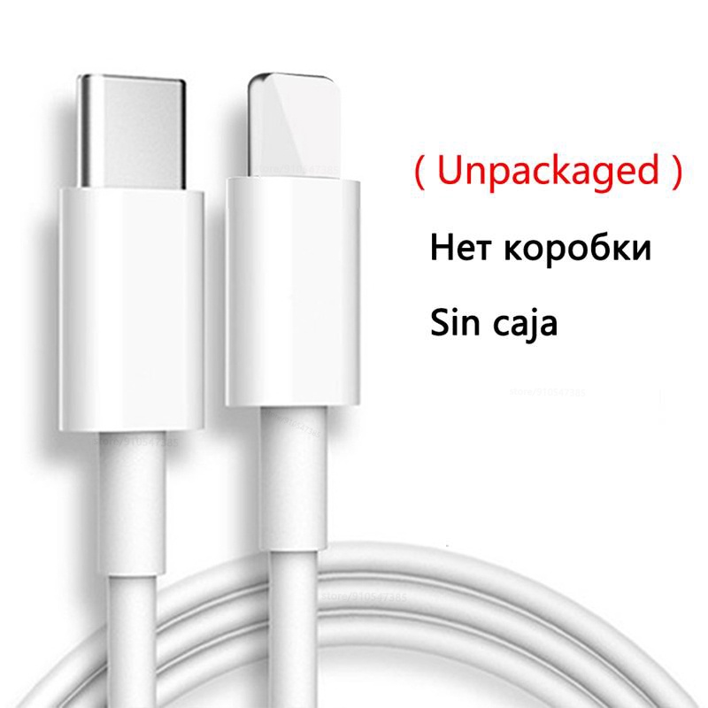 Dây Cáp Sạc Nhanh USB C 2M 20W PD Cho iPhone 13 12 Pro Xs Max SE 8 Plus iPad