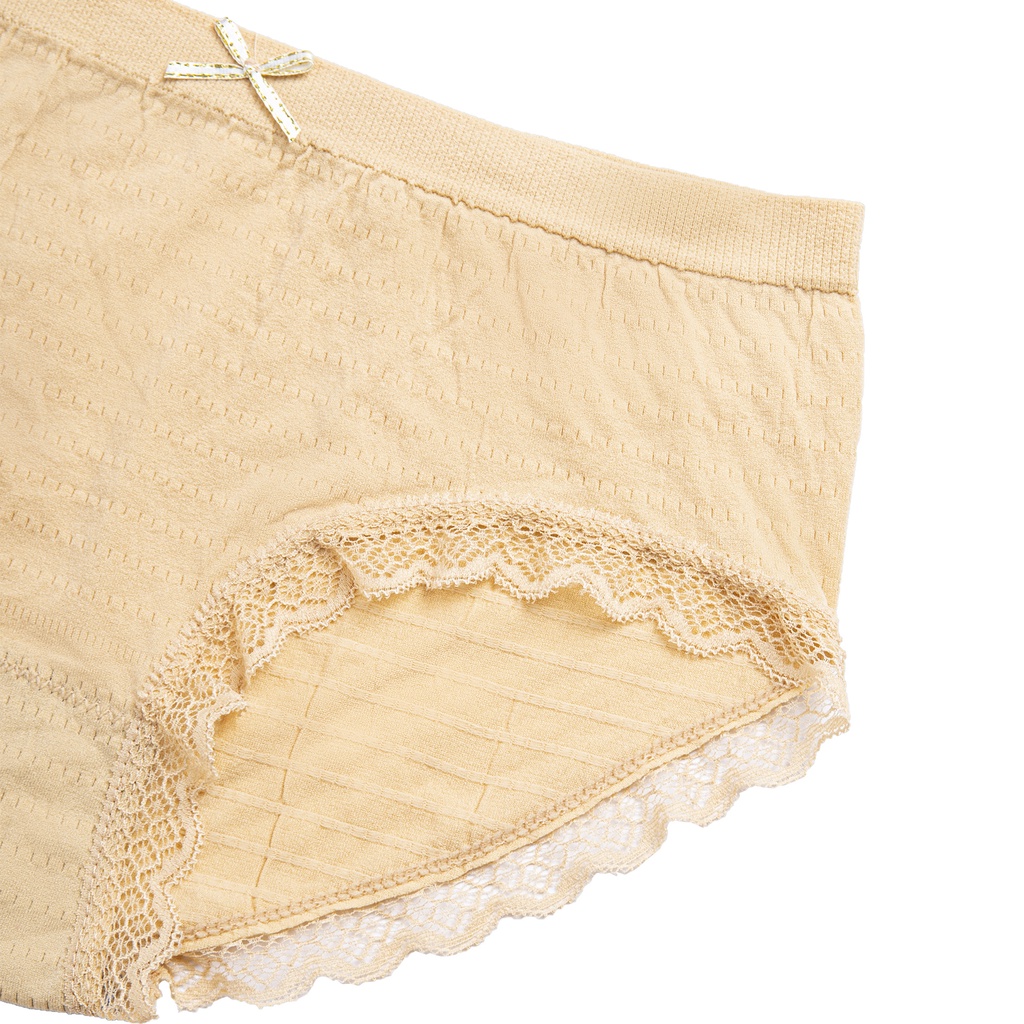 Quần Lót Nữ Cotton Cạp Trung Mỏng Co Giãn Kháng Khuẩn Bechipi – QL2018