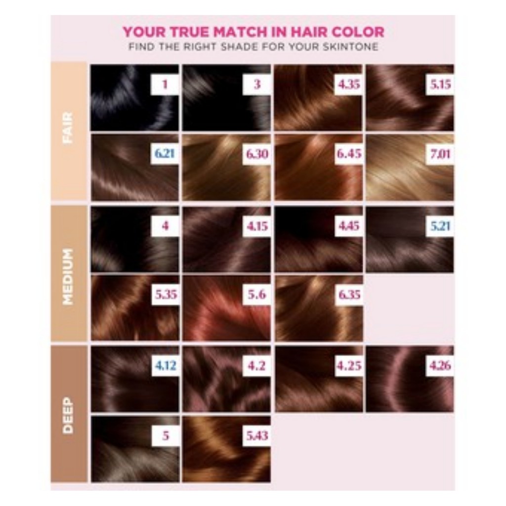 Kem nhuộm tóc L’oreal Paris Excellence Creme 4 Dark Brown [Hàng Mỹ]