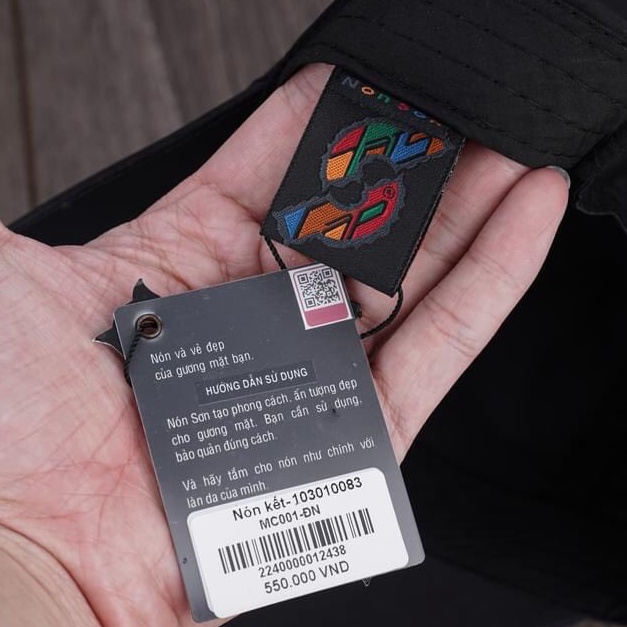 Nón Sơn chính hãng dành cho nam và nữ chất liệu cotton cao cấp MC001A - Hùng Nón Hiệu