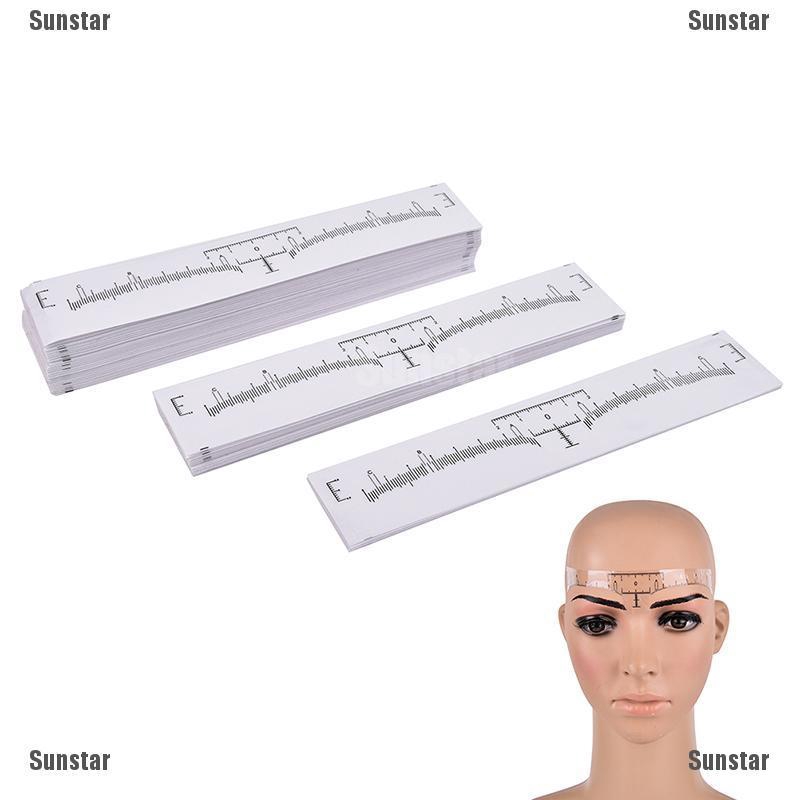 (hàng Mới Về) Thước Đo Lông Mày Dùng Một Lần Sunstar Tiện Dụng