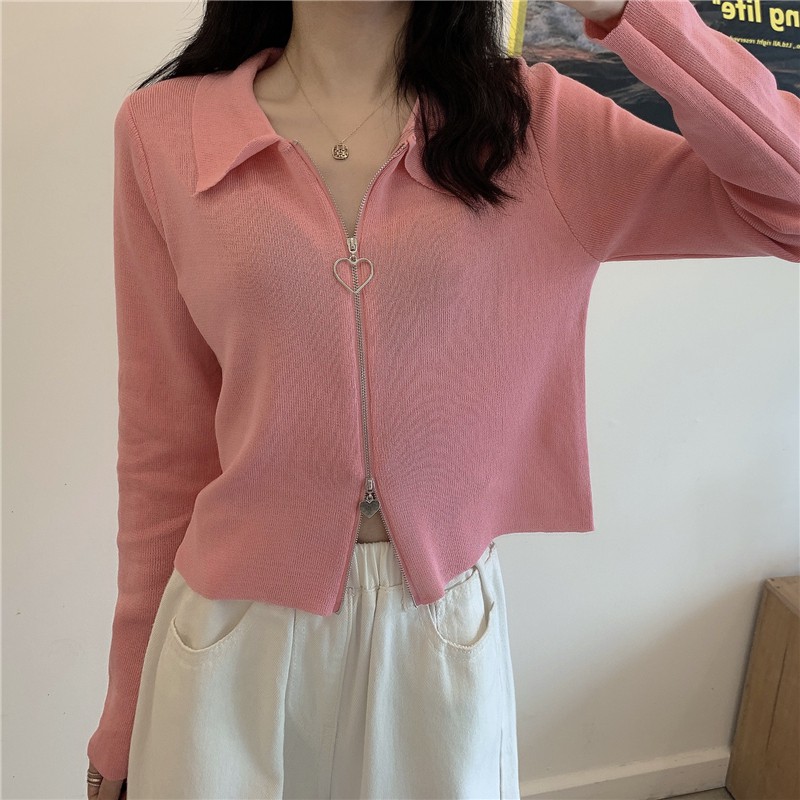 Áo khoác cardigan tay dài phong cách trẻ trung hợp thời trang cho nữ | BigBuy360 - bigbuy360.vn