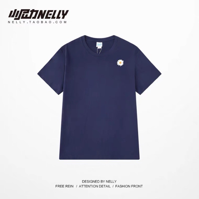 Áo thun tay lỡ 7500 Nelly Heybig form rộng dành cho nam và nữ ANSWER 12 50