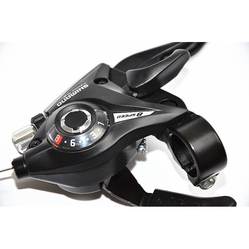 Tay đề bấm xả xe đạp 3x8 Speed SHIMANO