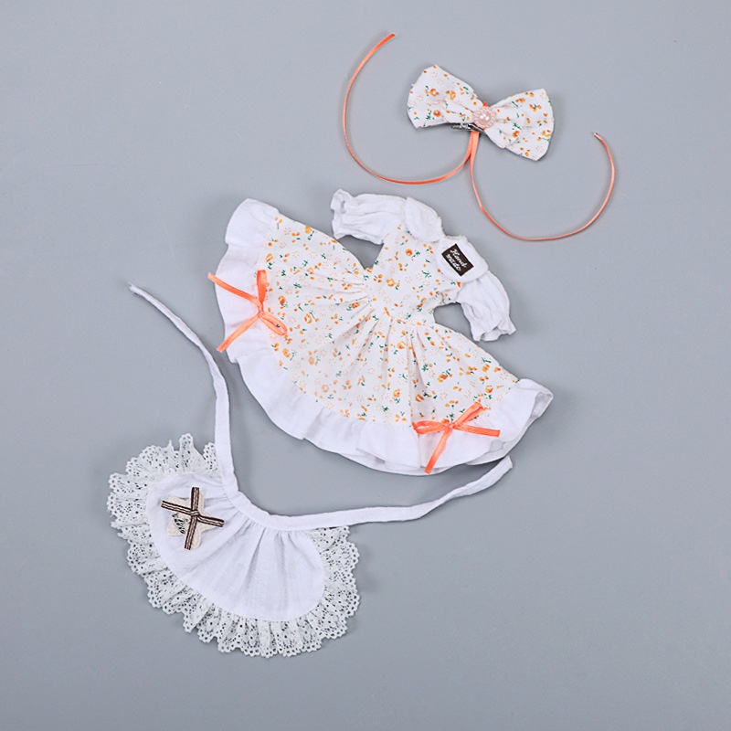 Đầm Công Chúa Đồ Chơi Búp Bê BJD 30Cm