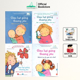 Sách - Gieo hạt giống thương yêu dành cho trẻ em từ 0-6 tuổi (Bộ 4 quyển) - NPH Đinh Tị
