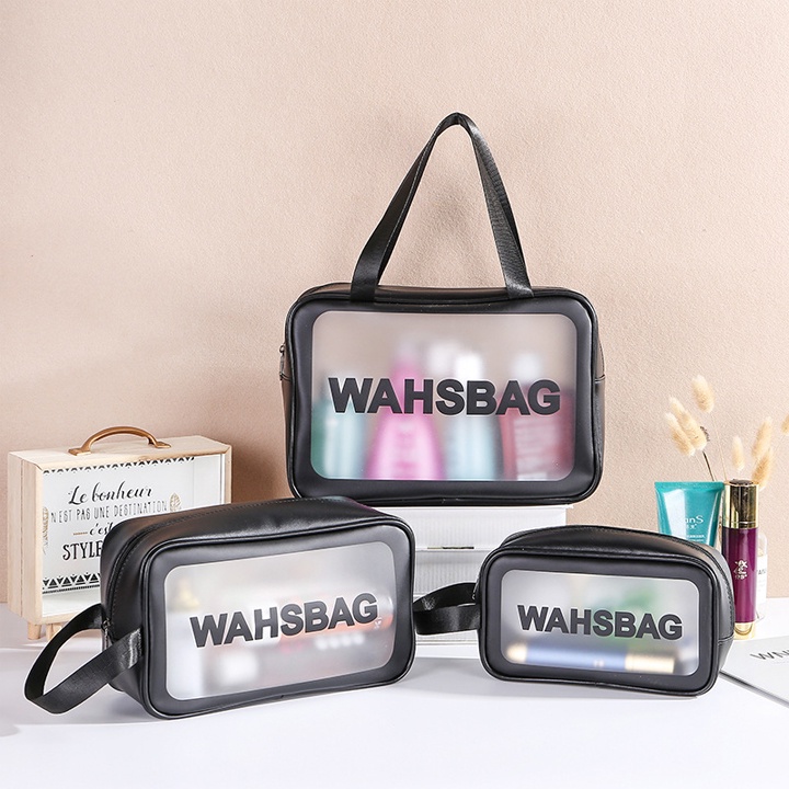 Túi đựng mỹ phẩm Washbag Mit Beauty đựng đồ nhiều ngăn trong suốt dành đi du lịch cá nhân siêu tiện lợi