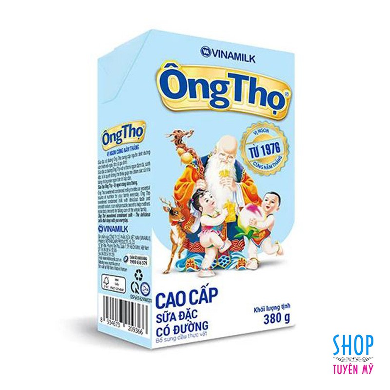 Sữa đặc Ông Thọ hộp giấy - 380g