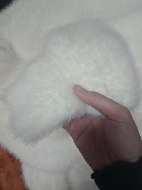 (Xã Kho) Áo len lông thỏ cao cổ