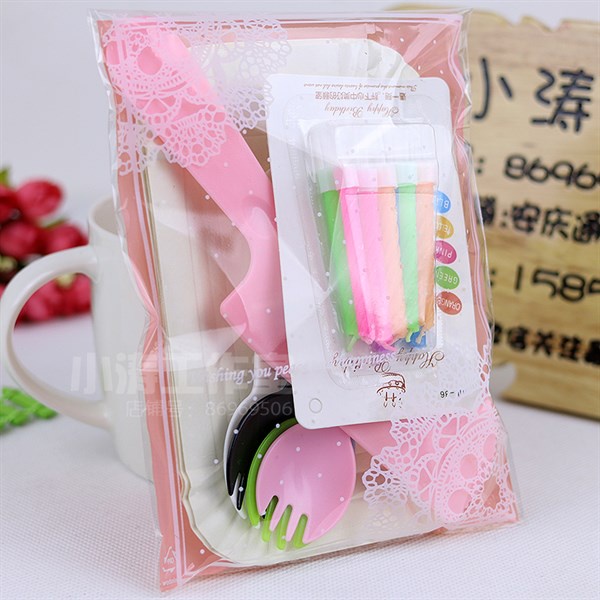 Bộ Dao Dĩa, Thìa Nến Ăn Bánh Sinh Nhật
