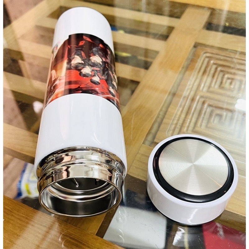 Bình nước giữ nhiệt in hình ảnh theo yêu cầu