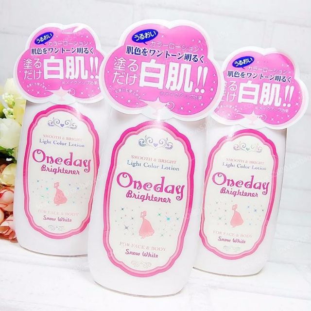 LOTION TRẮNG DA ONE DAY BRIGHTENER CHUẨN NHẬT