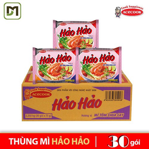 Combo 10 gói mỳ tôm Hảo Hảo 75g