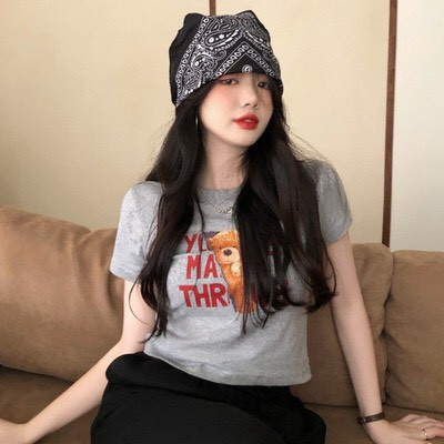 áo thun hoạ tiết gấu