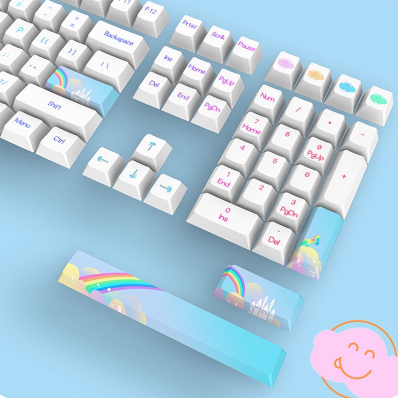 Bàn Phím Cơ 108 Phím 5 Mặt PBT