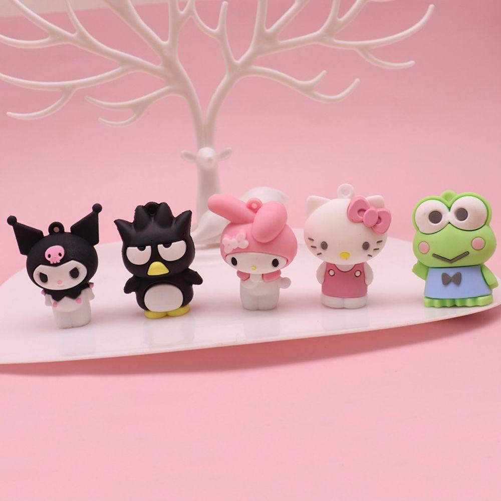 Mặt Dây Chuyền Nhỏ Hoạt Hình Động Vật Pudding Cinnamon Thỏ Cinnamon Ếch Chim Cánh Cụt Kuromi Melody Cattoon