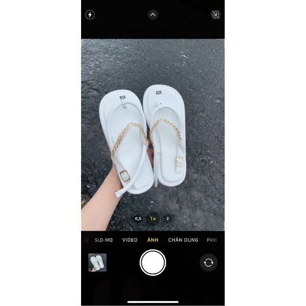 Sandal đế đúc quai kẹp khóa cài, chất da mềm mịn đi siêu êm chân (PLD27)