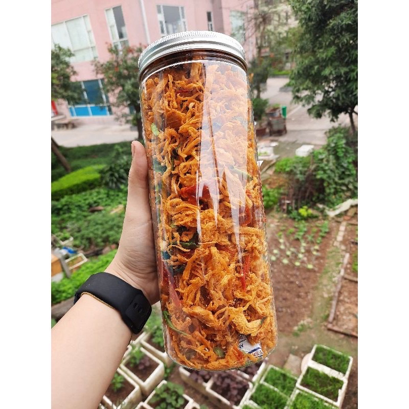 500gr Khô Gà Lá Chanh Loại 1 Cực Ngon, Cay Vừa, Chuẩn Vị