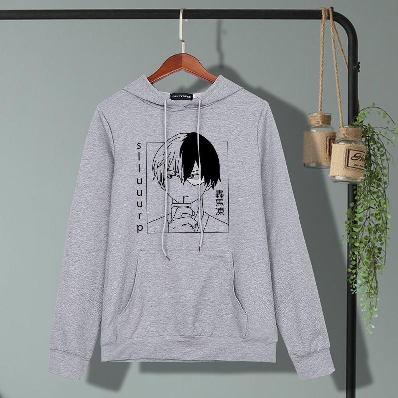Áo Khoác Hoodie Hóa Trang Nhân Vật Shoto Todoroki Phim Học Viện Anh Hùng | BigBuy360 - bigbuy360.vn