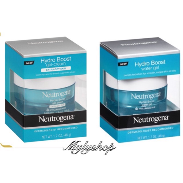 Kem cấp ẩm Neutrogena Hydro Boost Gel Cream &amp; Water Gel 48g Hàng Mỹ