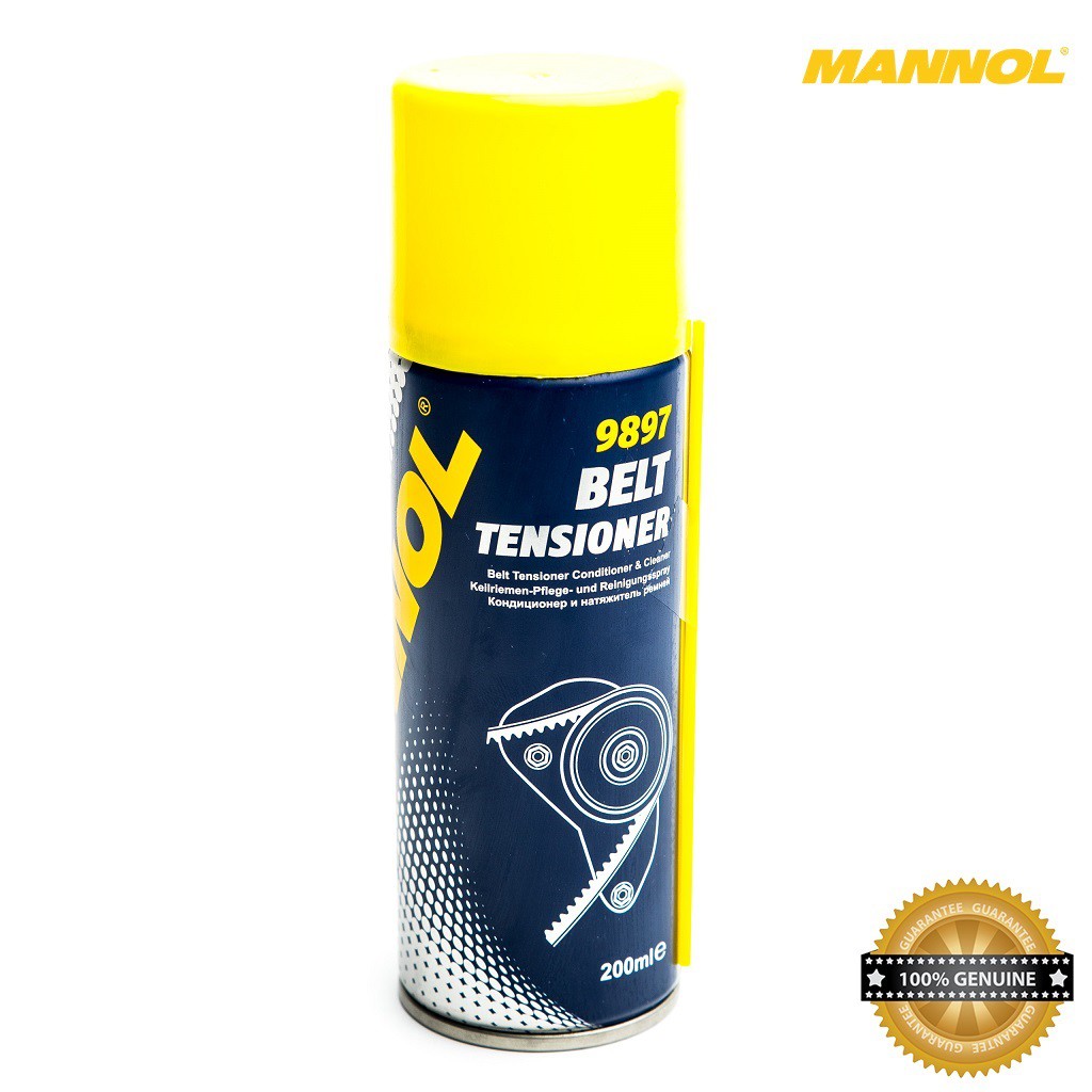 Chai Chống Trượt Dây Cuaroa MANNOL 9897 Belt Tensioner 200ML Belt Tensioner Conditioner &amp; Cleaner