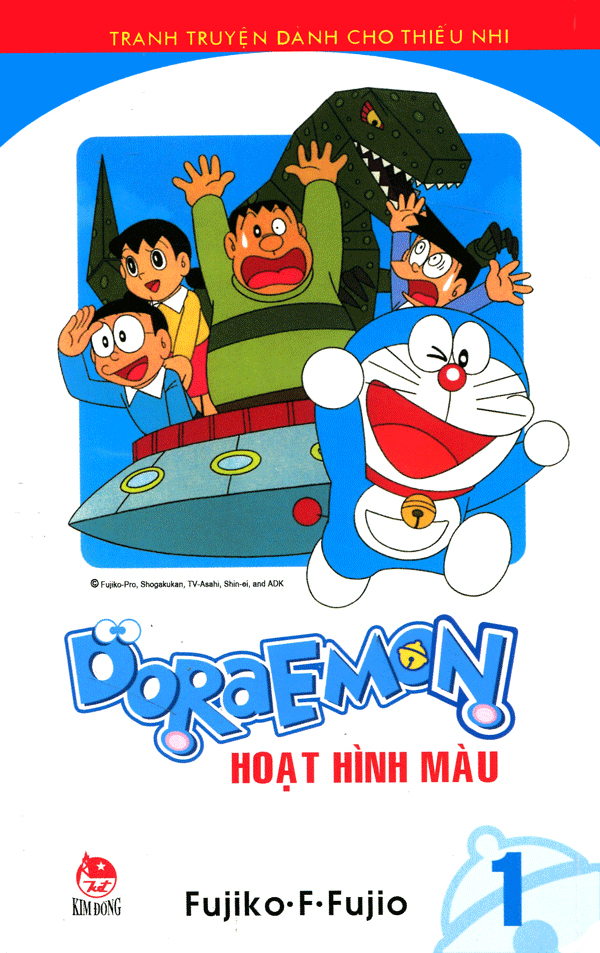 Sách Doraemon Hoạt Hình Màu - Tập 1 (Tái Bản 2020)