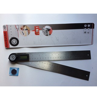 Thước Góc Đo Độ Dài 300mm Thép Không Gỉ, Thước Đo Góc Điện Tử, Thước Đo Độ Điện Tử