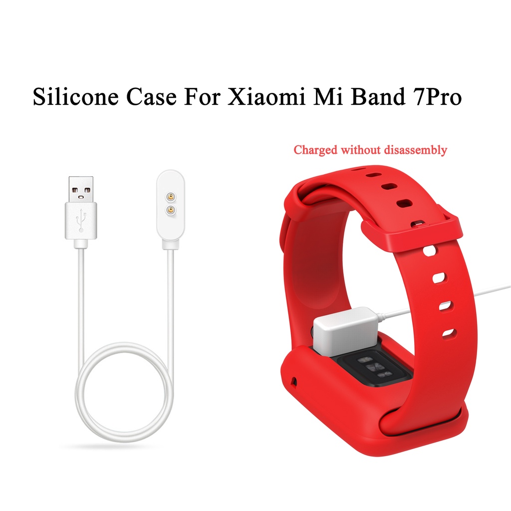 Ốp Điện Thoại Silicon Mềm Bảo Vệ Màn Hình Cho Xiaomi Mi band 7 Pro Mi band7 Pro Miband 7pro