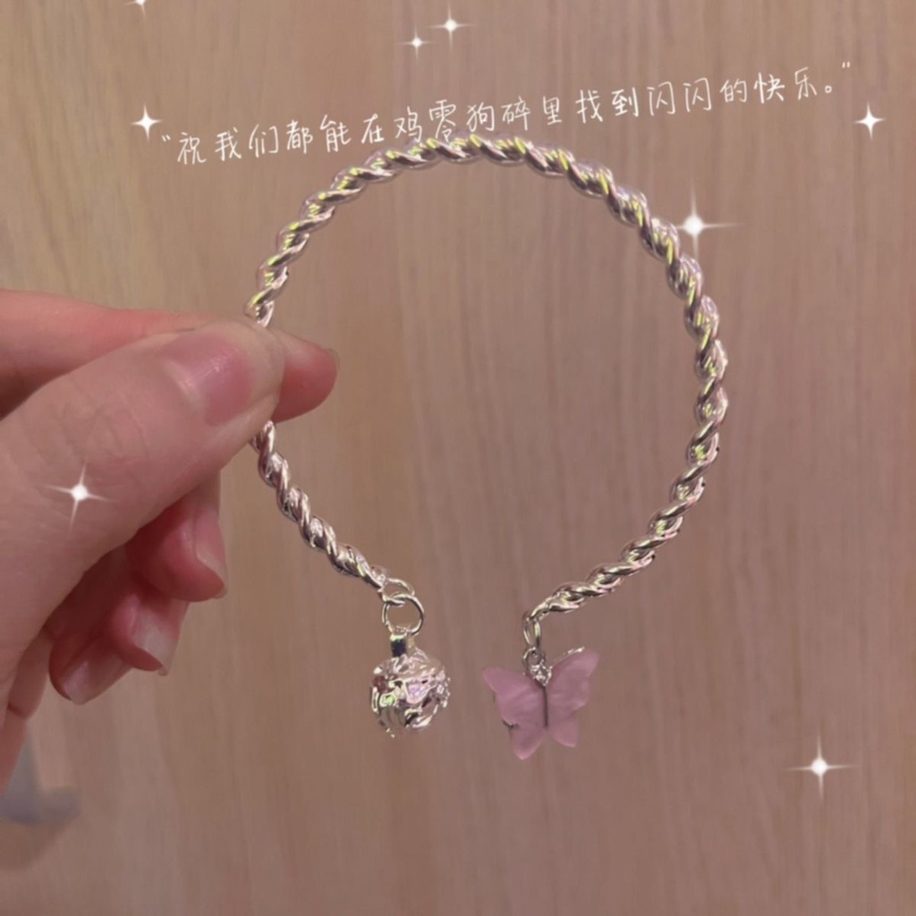 ✨✨Vòng Tay Hình Bướm Cổ Điển Có Thể Điều Chỉnh Cho Nữ / Cặp Đôi