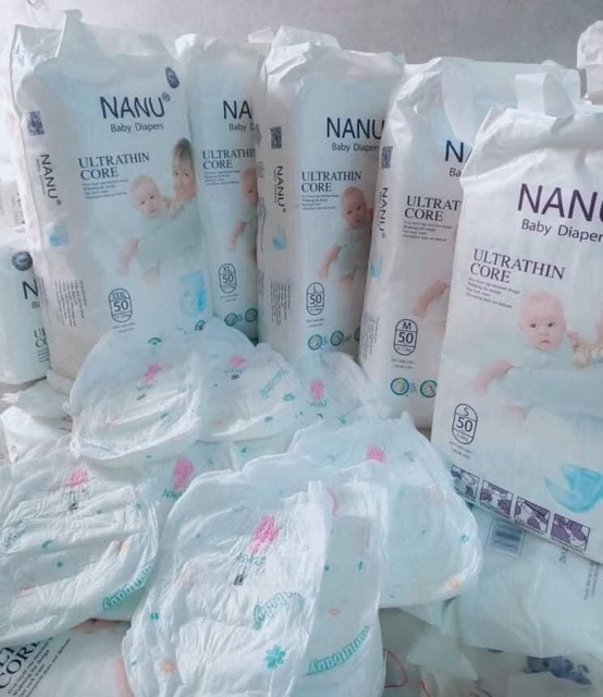 1 MIẾNG TÃ QUẦN NANU BABY NHẬT BẢN SIZE M1/L1/XL1/XXL1/XXXL1 dùng thử