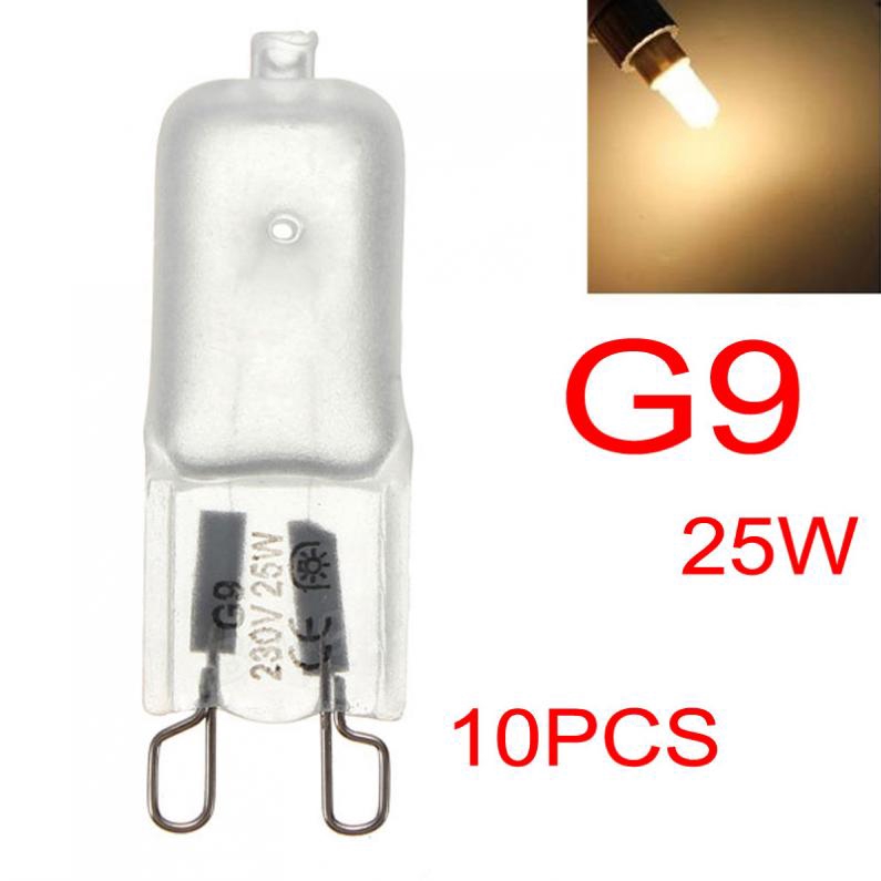 10 bóng đèn halogen 230-240v 25W